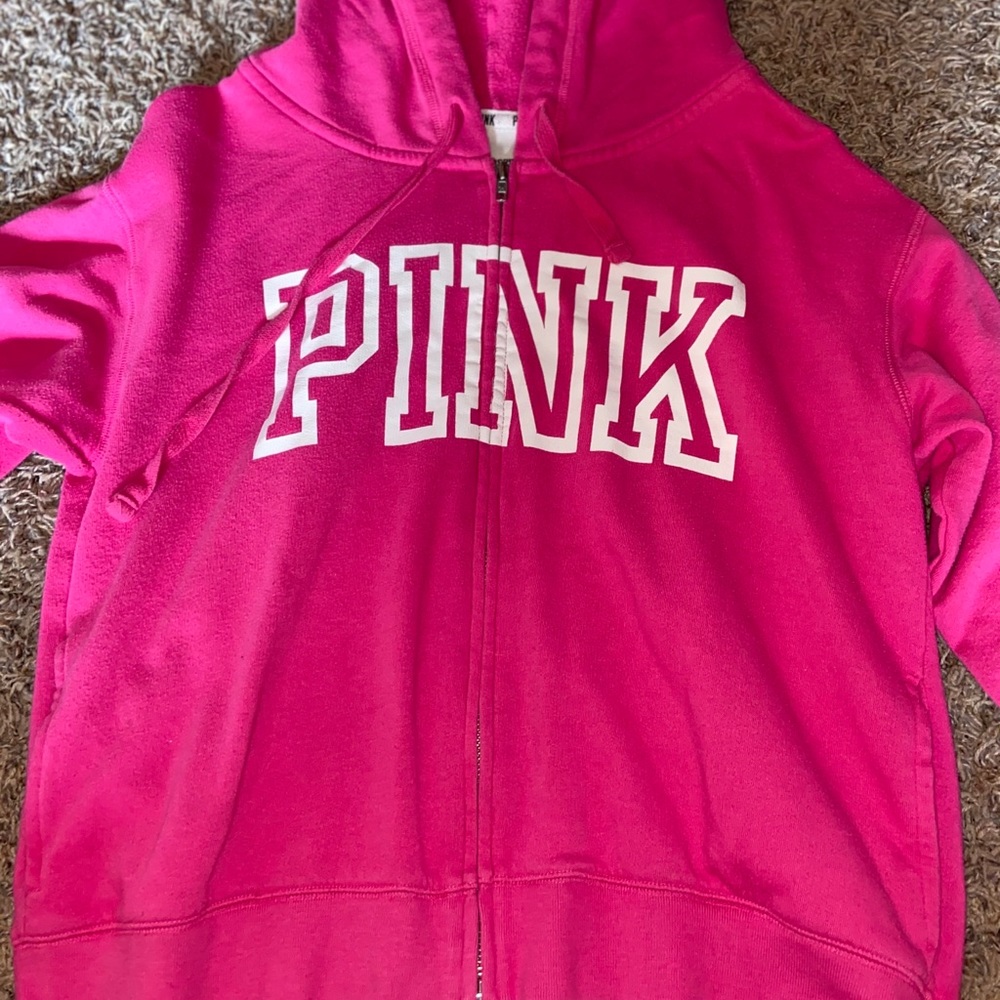 PINK zip up jacket